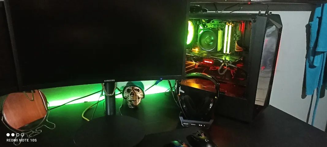 Troco PC gamer + volta -> em Notebook (somente troca)