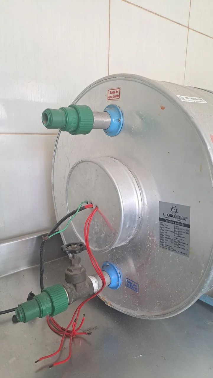 RESERVATÓRIO TERMICO - BOILER 200 LITROS / SOLAR e ELÉTRICO.  - Foto 3