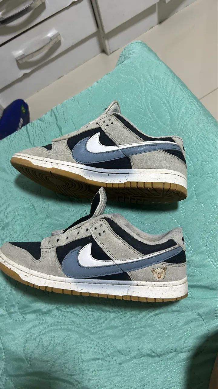 Nike Dunk cinza  - Foto 5