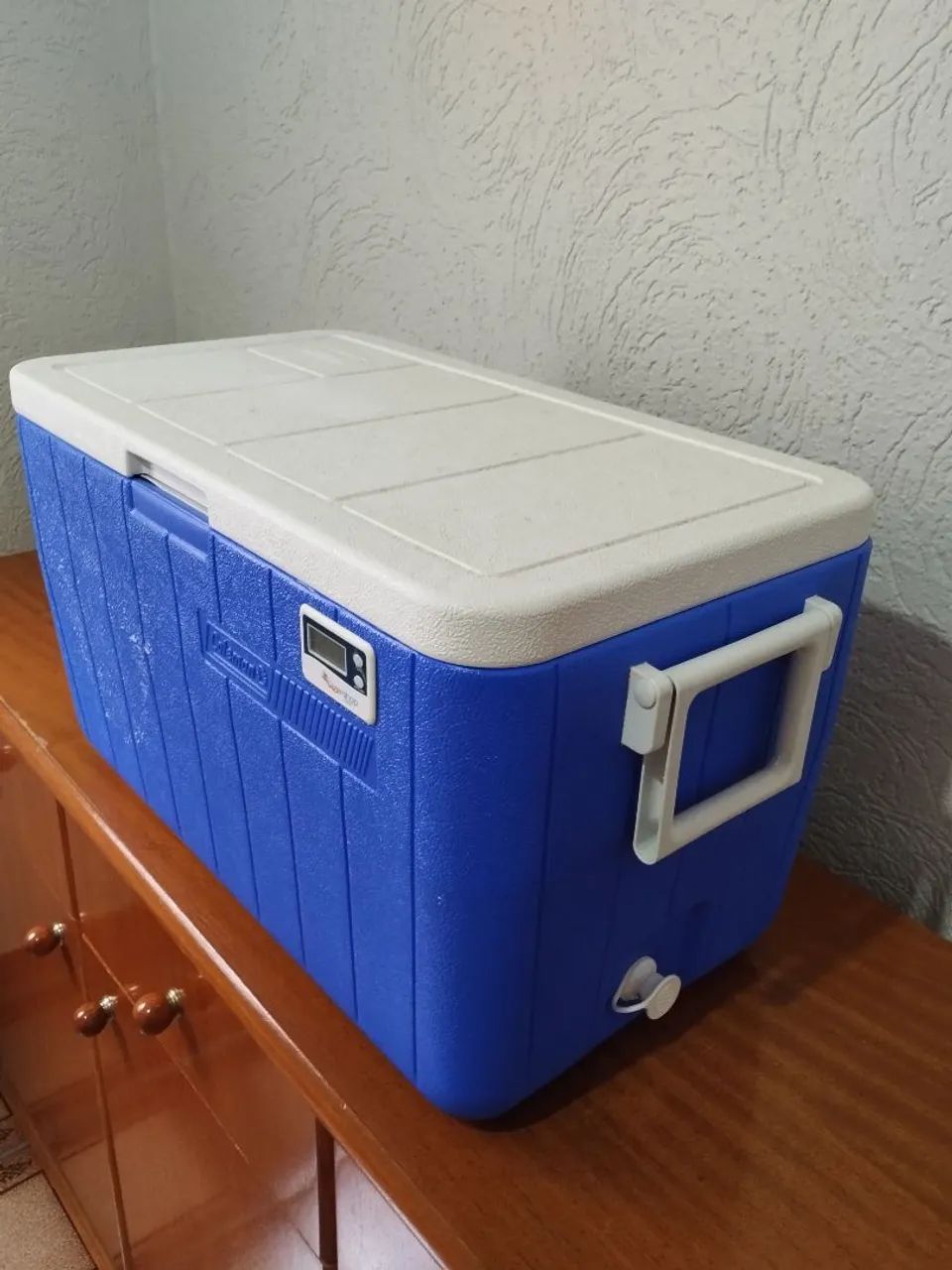 Caixa térmica com termômetro 45l.  - Foto 4