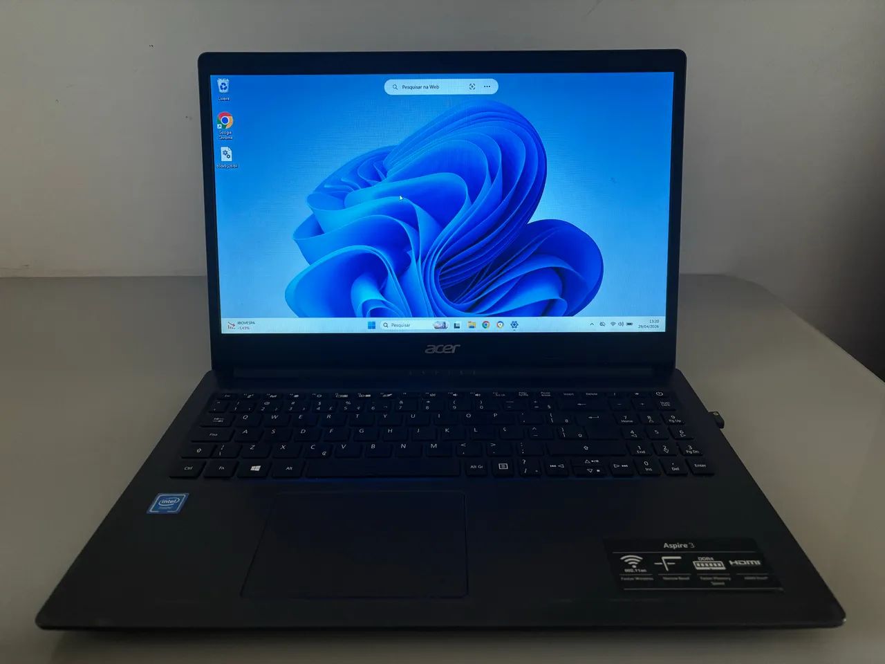 Notebook Acer Aspire - Intel Celeron, 4GB