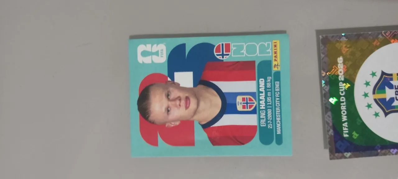 Figurinha do álbum da copa do mundo 2026