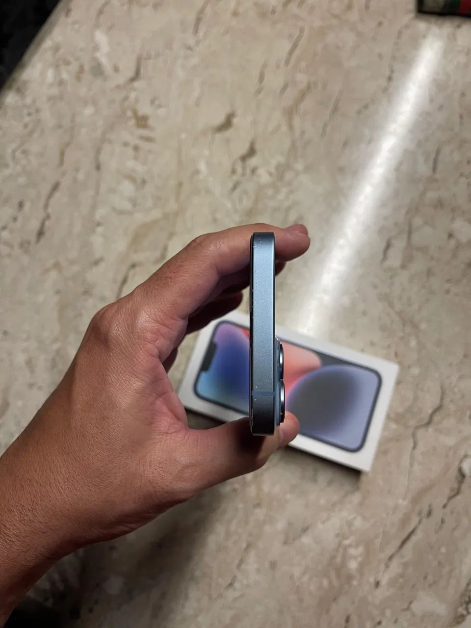 Vendo iPhone 14 AZUL BLUE 128G - Foto 2