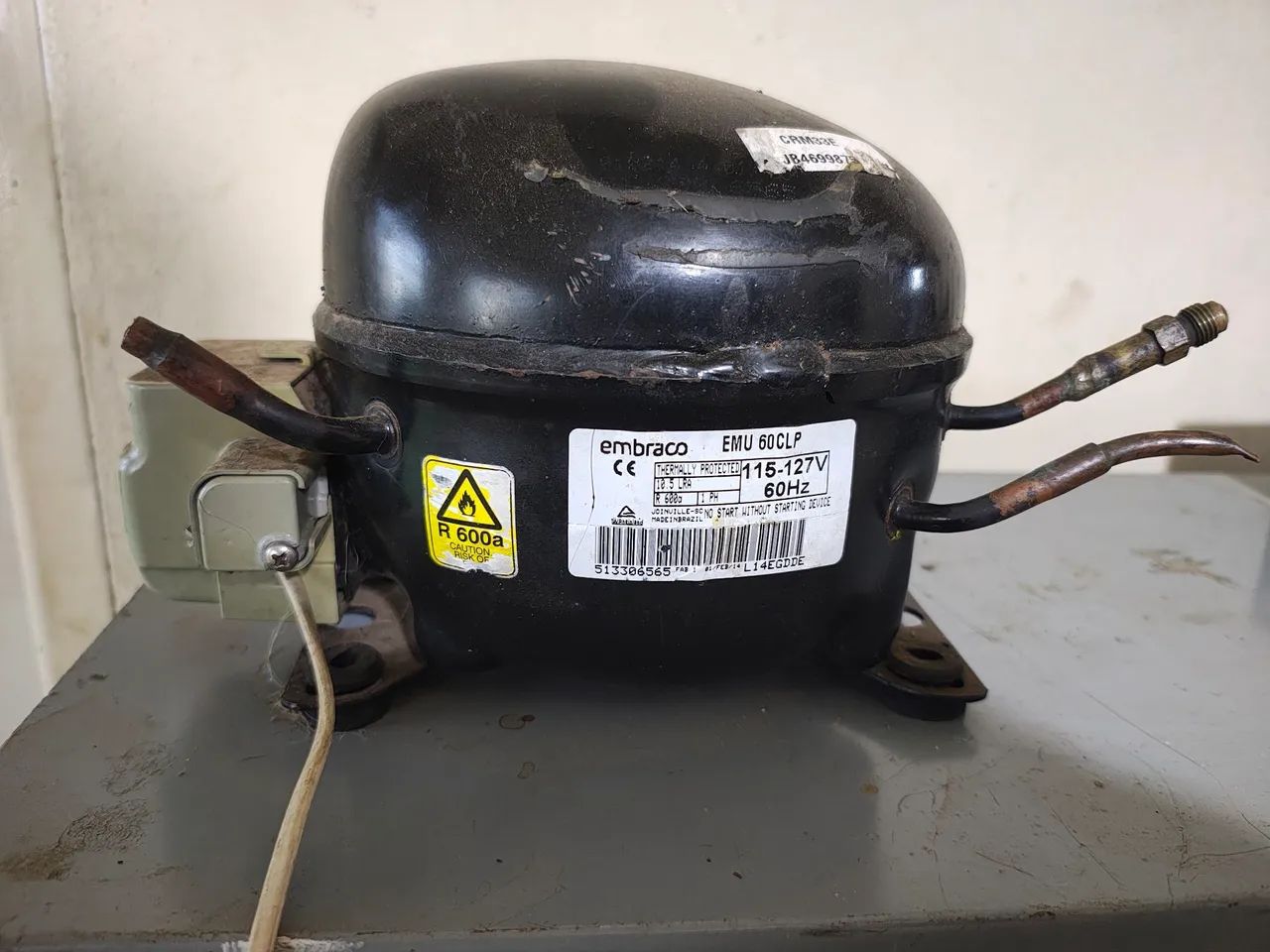 Motor compressor Embraco EMU 60 CLP