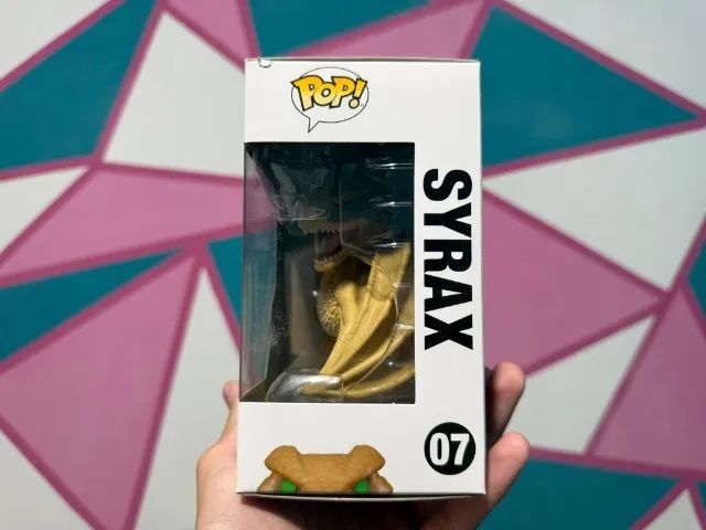 NOVO Funko Pop Syrax 07 Com Protetor - Foto 2