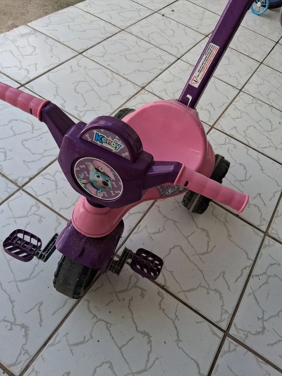 Velocípede rosa