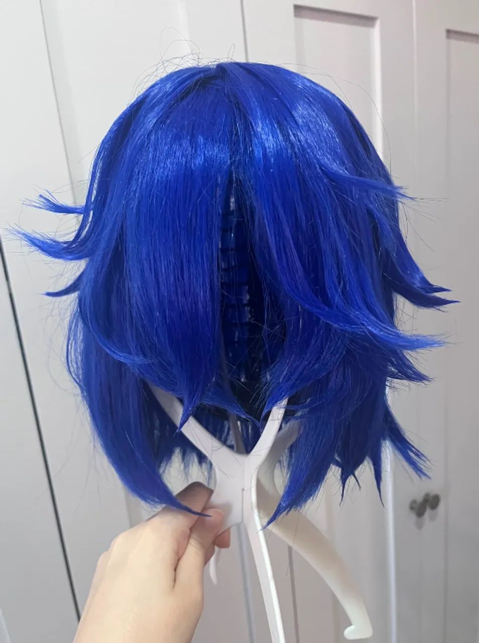 Peruca Wig cosplay estilizada AZUL 
