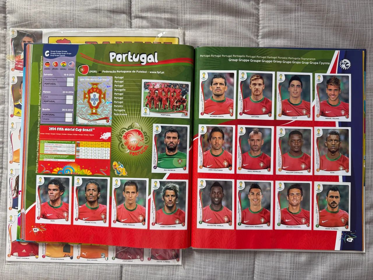 Álbum Copa do mundo 2014 - Capa dura / completo - com kit de atualizações  - Foto 2