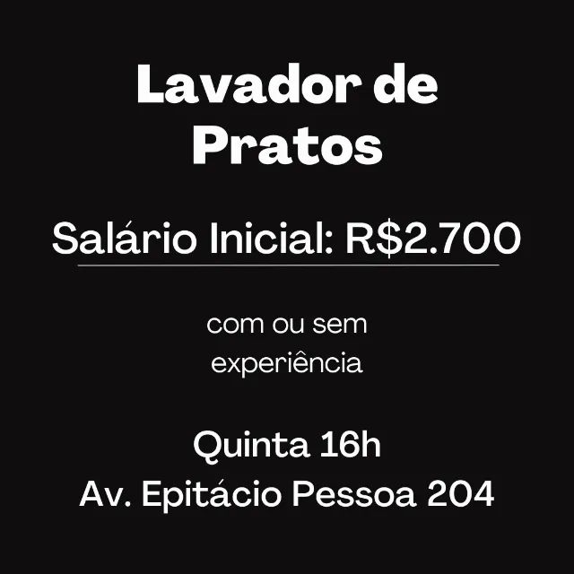 Lavador de Pratos