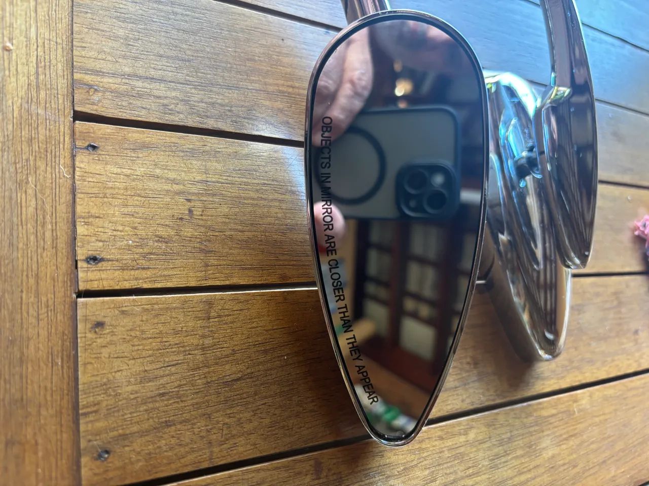 Retrovisor Harley Davidson cromado