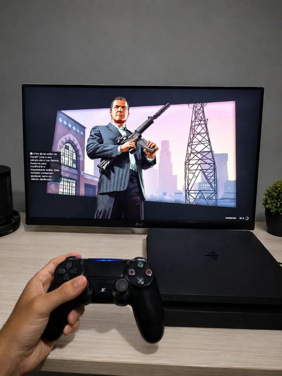 Ps4 500gb + gta V - Foto 4
