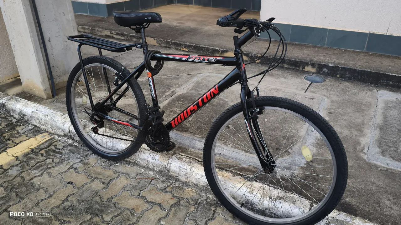 Bicicleta Houston Foxer Aro 26, usada e funcionando 