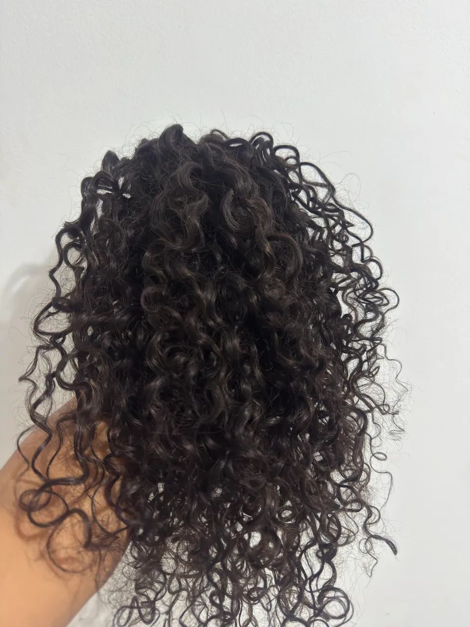 Mega hair 39cm cacheado humano - Foto 2