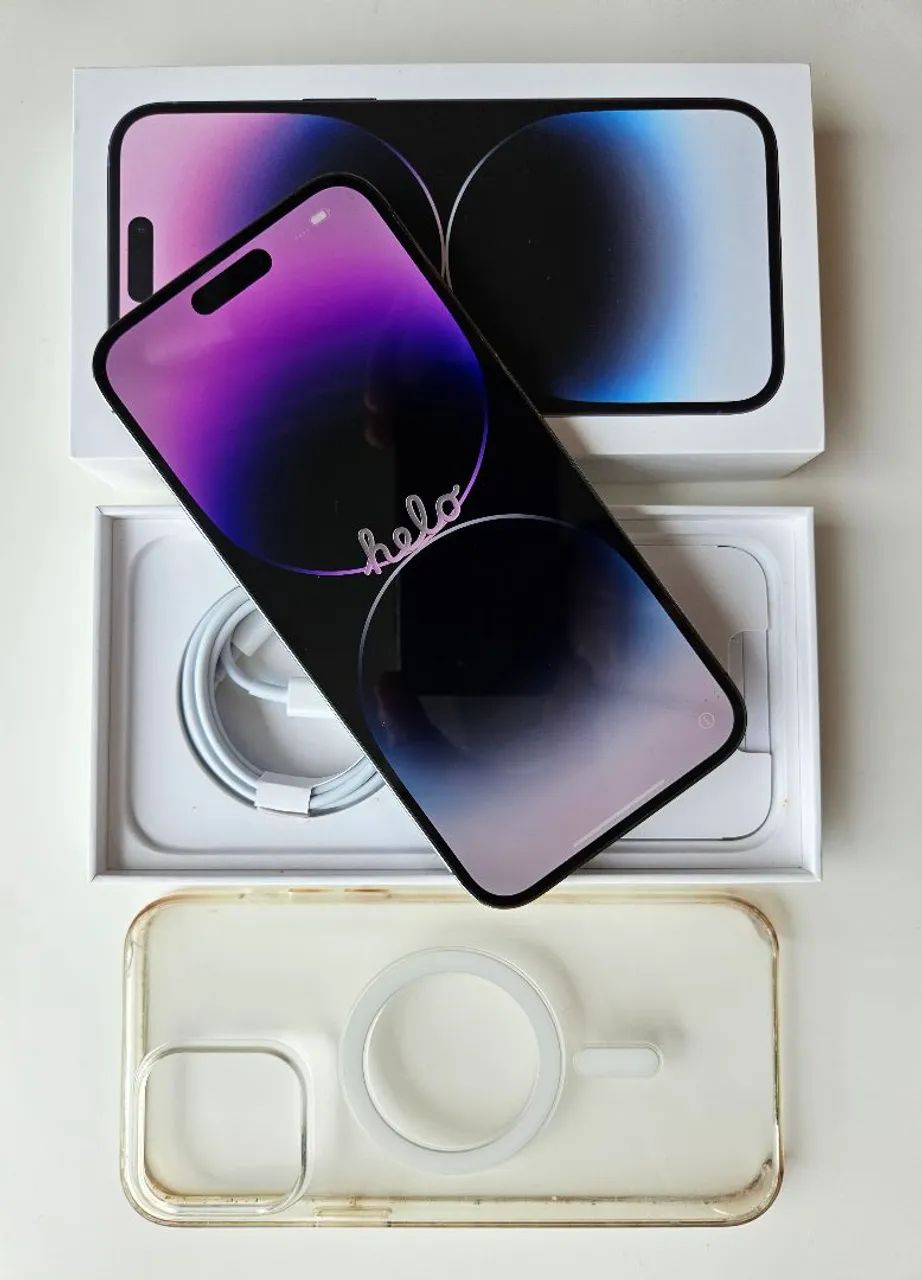 IPhone 14 Pro Max único dono e sem detalhes 