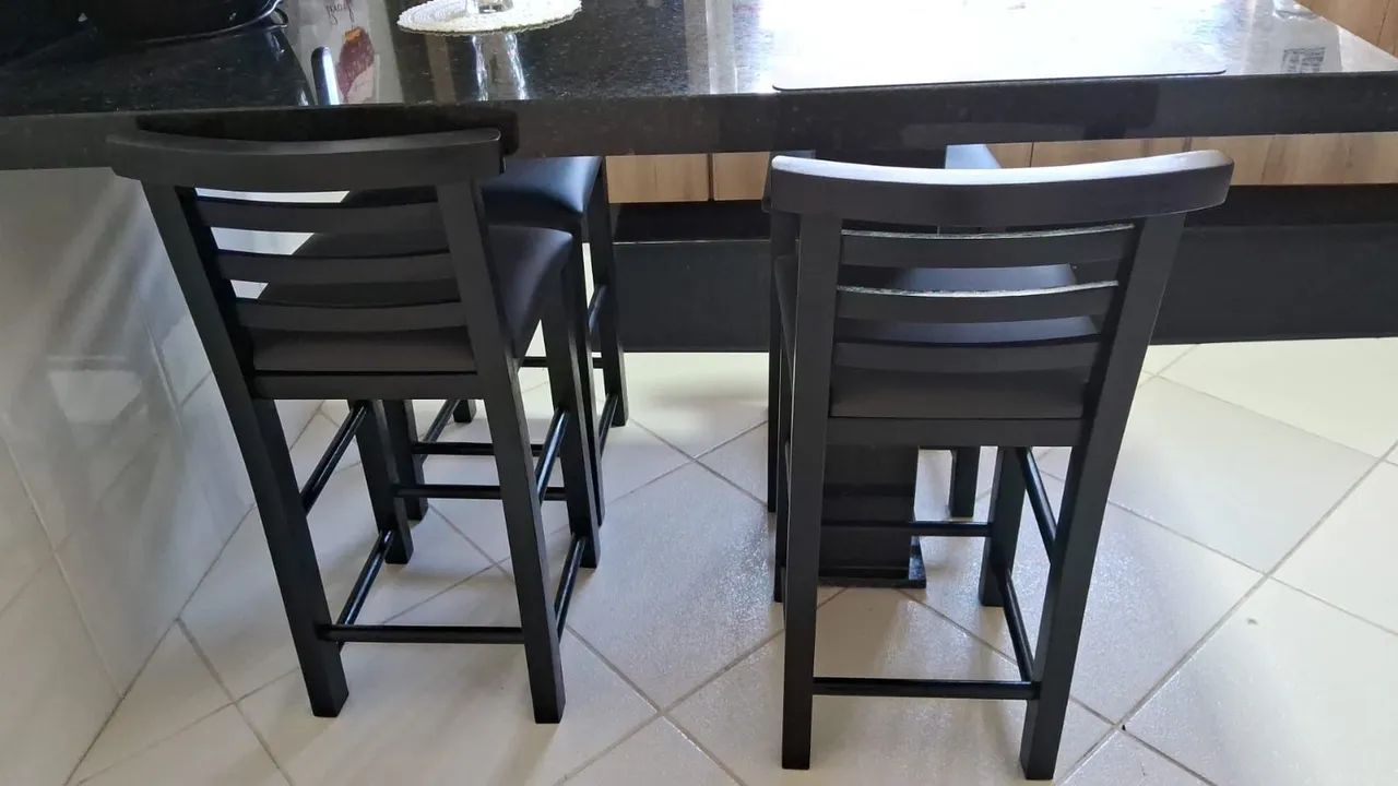 Banquetas estofadas $175 cada  - Foto 2