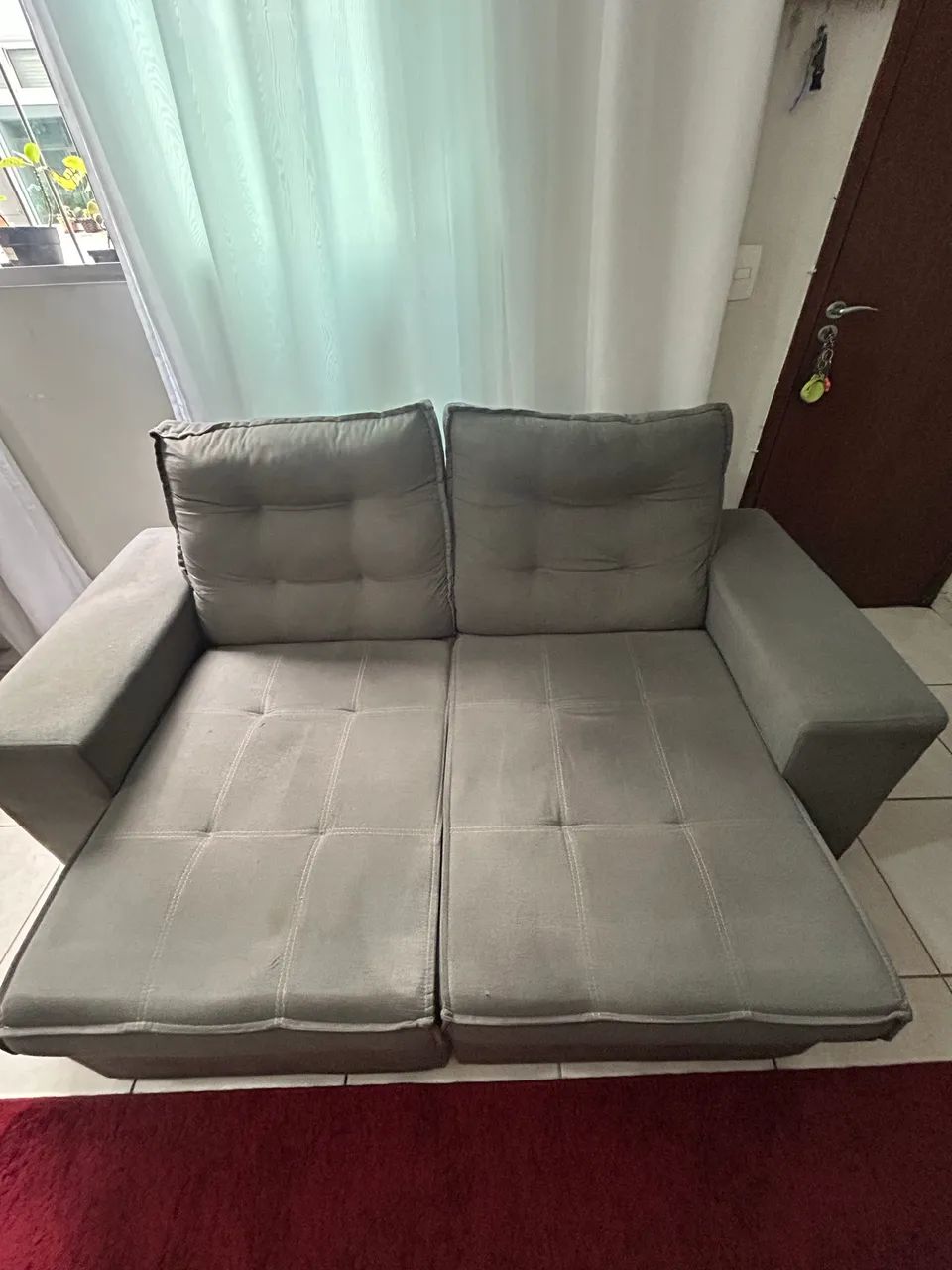 ? Sofá Retrátil e Reclinável - Ótimo Estado