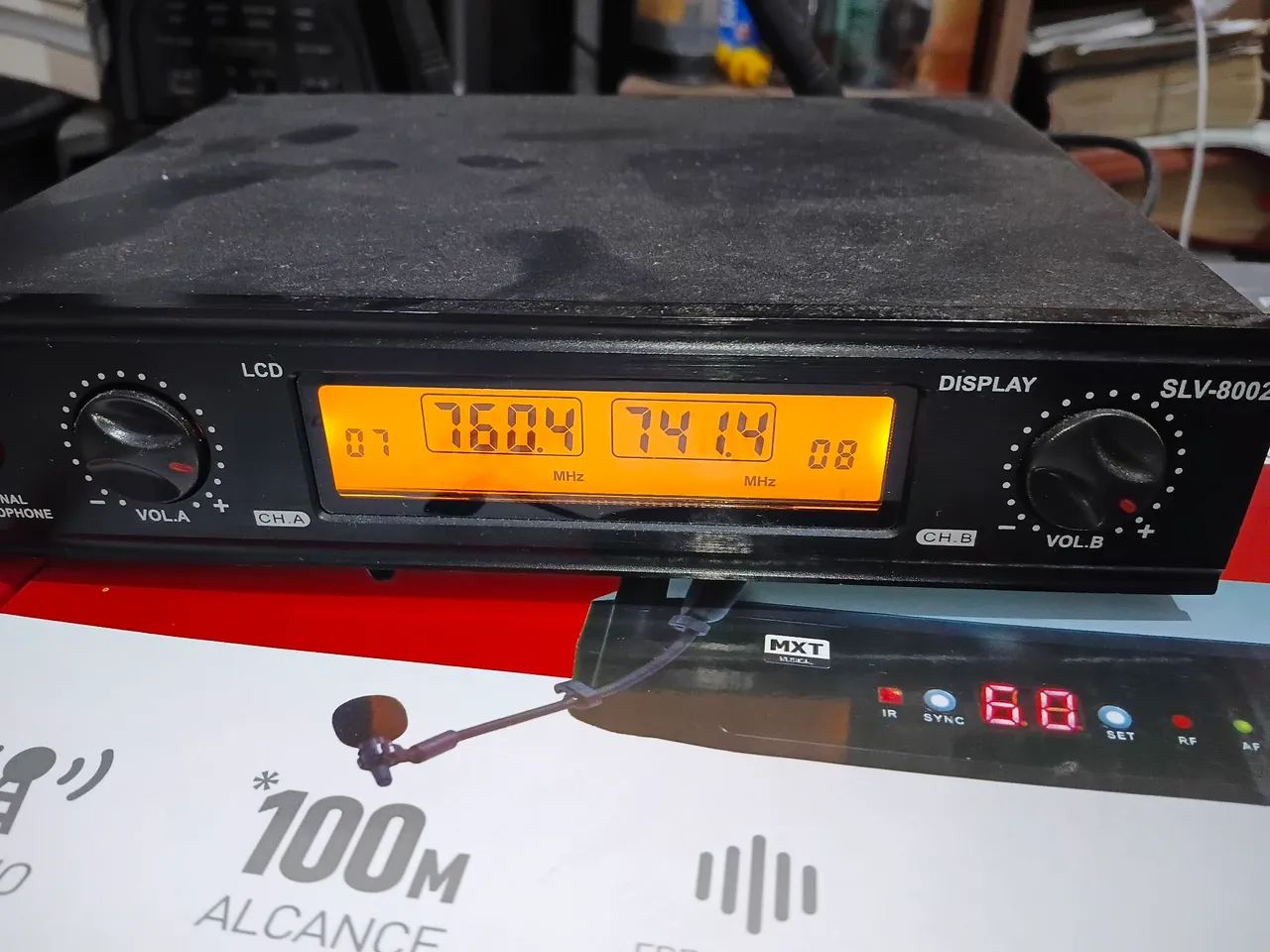 VENDO MICROFONES SEM FIO E BASE - Foto 2