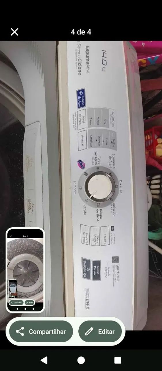 Máquina para retirada de peças 