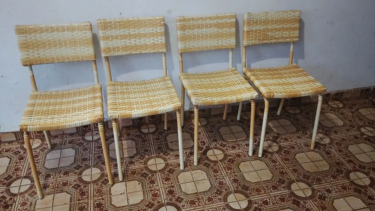Cadeiras de vime sintético  - Foto 2