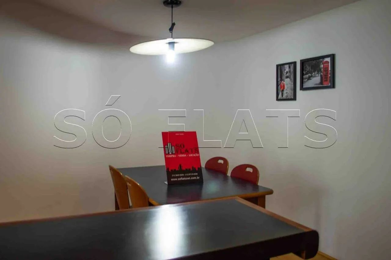 Flat Park Plaza Brooklin com 38m² contendo 1 dormitório e 1 vaga para locação. - Foto 4
