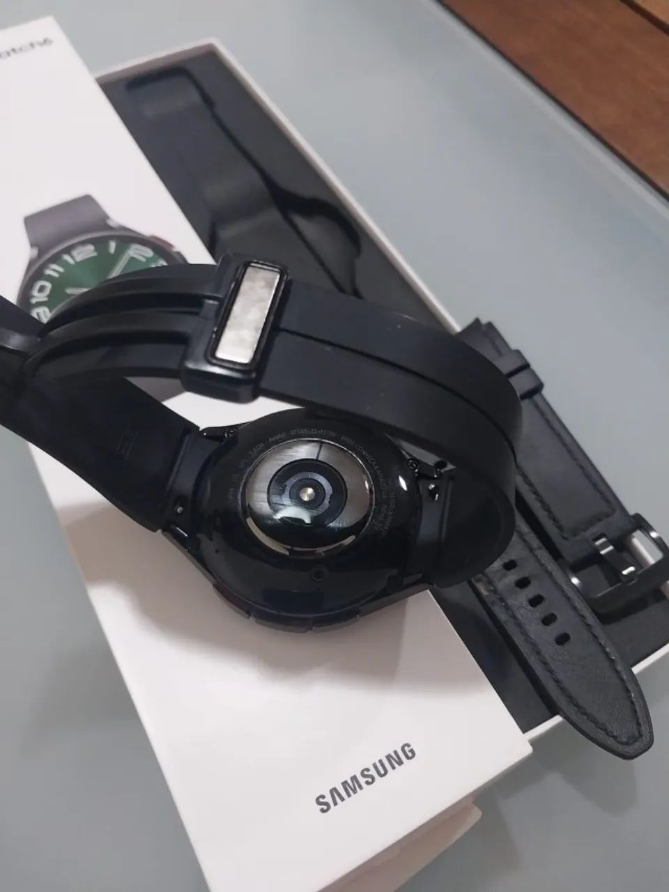 Galaxy Watch6 Classic LTE 44mm - IMPECÁVEL + 2 PULSEIRAS - Foto 3
