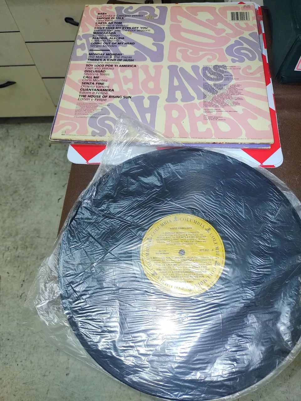 Anos Rebeldes LP Disco de vinil, bom estado. - Foto 2