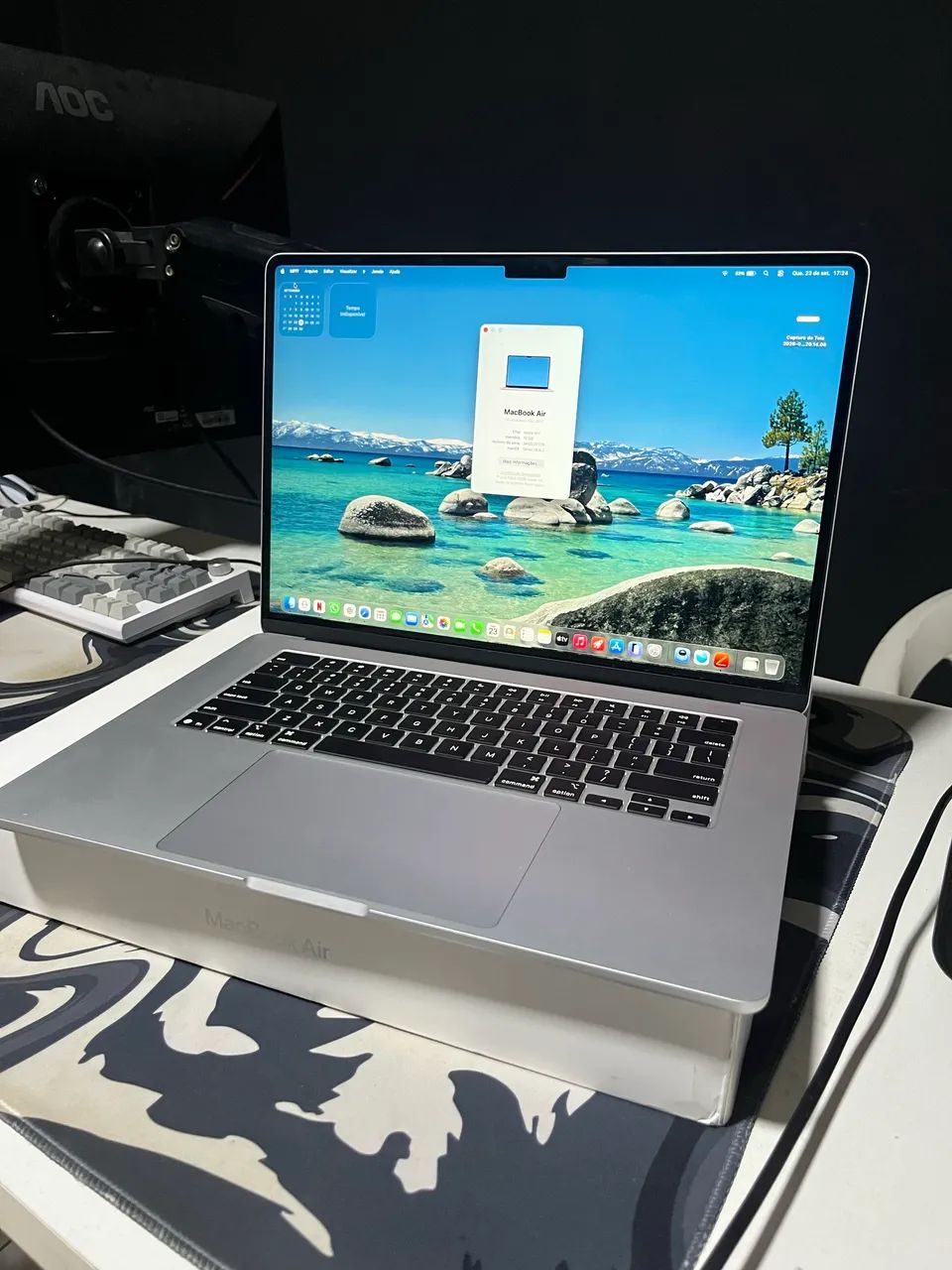 MacBook Air m4 16ram 256gb 15 polegadas