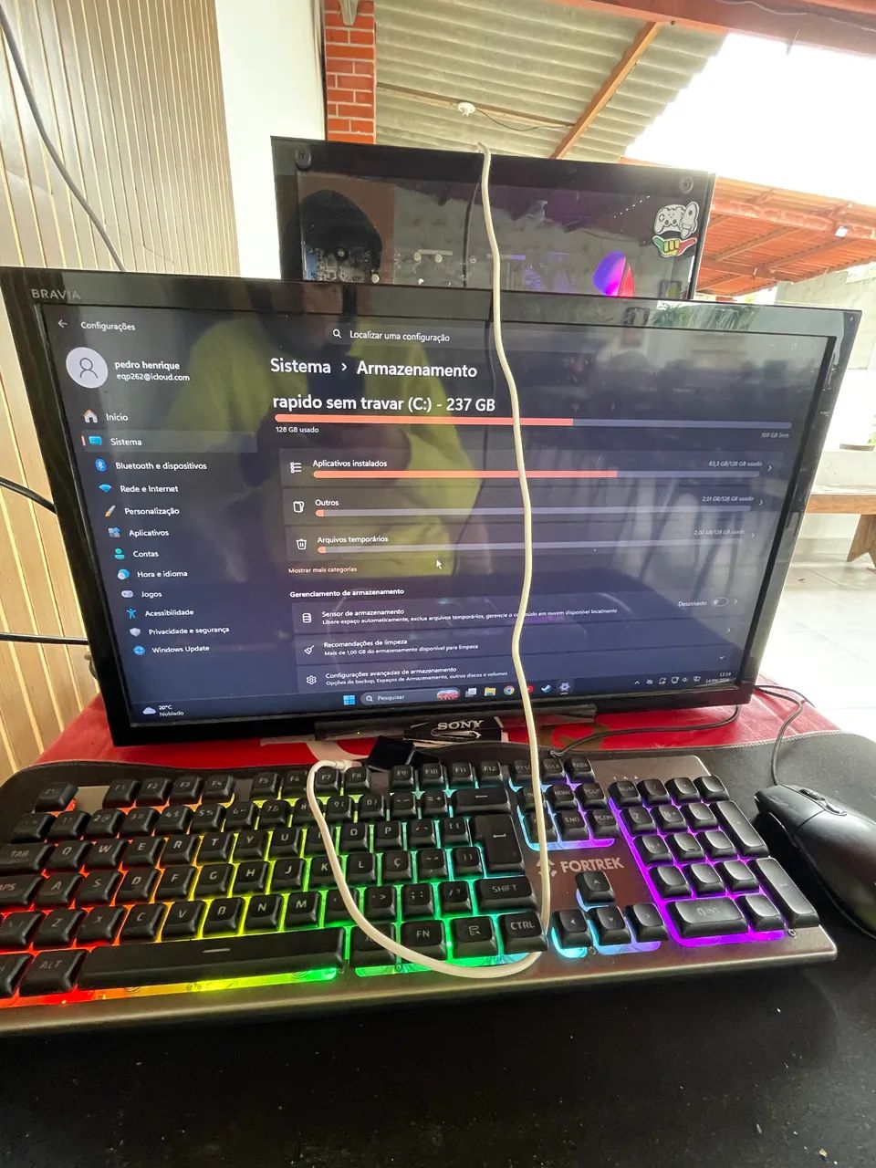 Vendo pc para jogo ou trabalho! - Foto 4