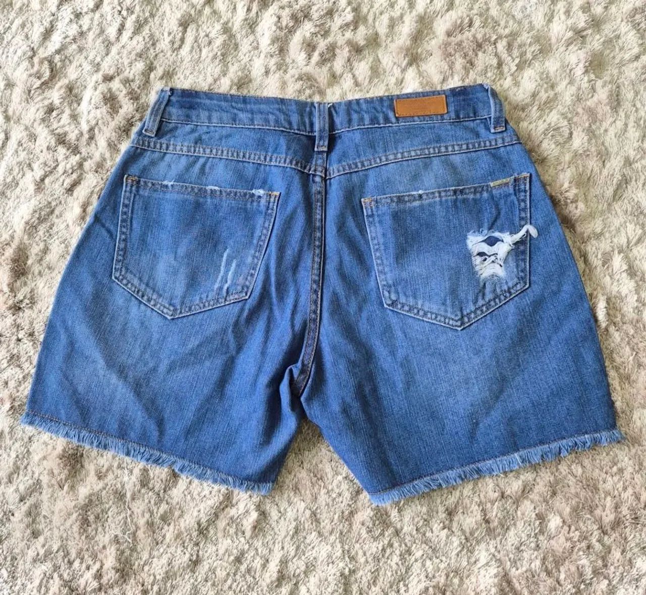 Shorts Jeans Shooner sem Lycra - Foto 2