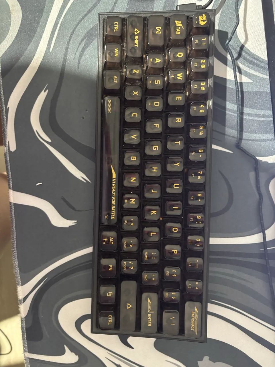 Teclado fizz rgb transparente  - Foto 2