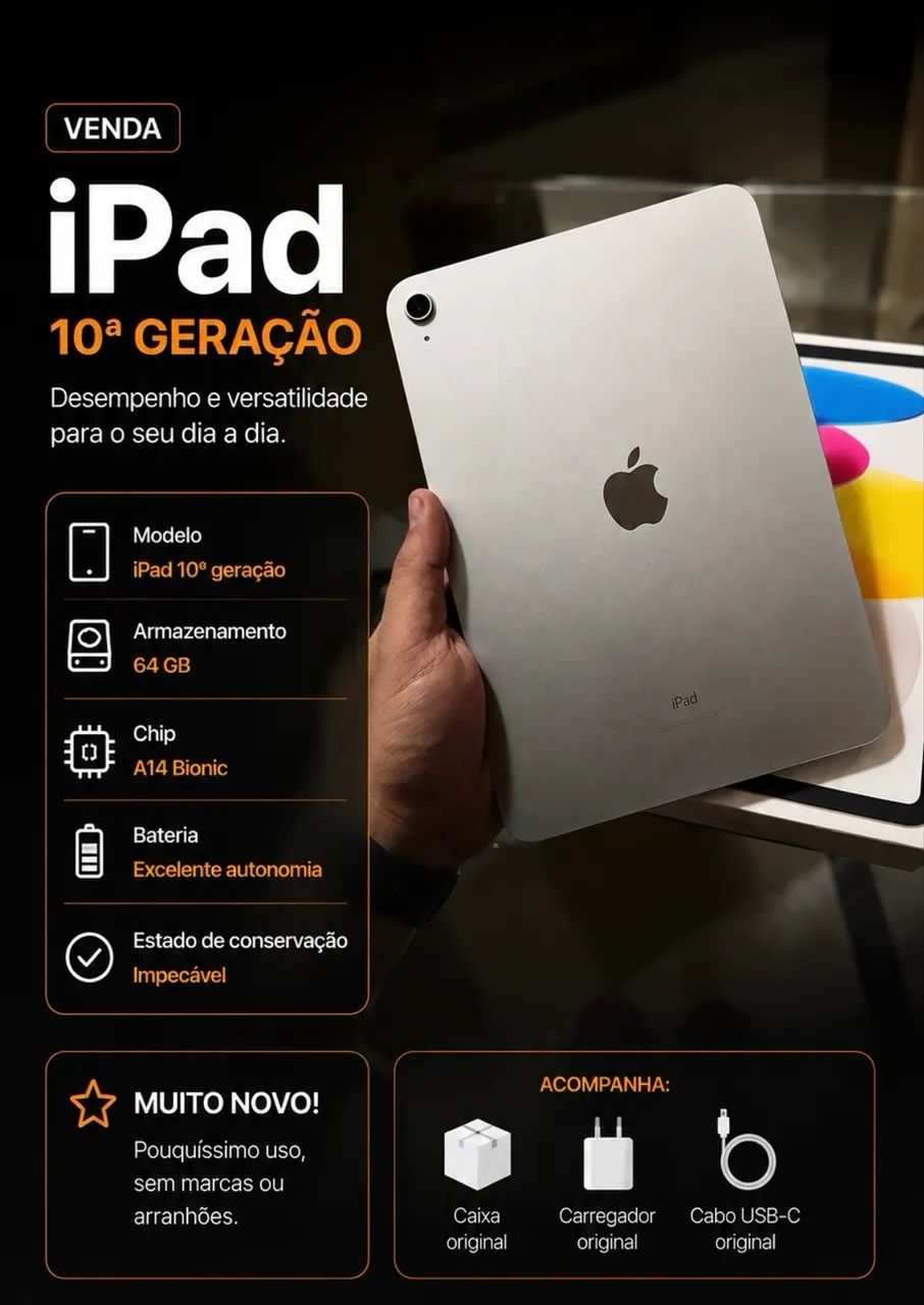iPad 10 geração 