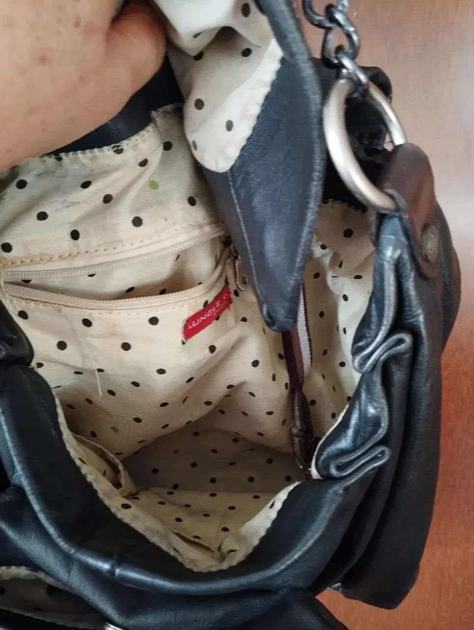 Bolsa uncle k couro  - Foto 3