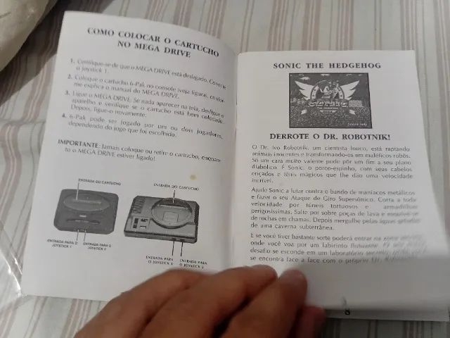 Manual 6 Pak Mega Drive Original  - Foto 2