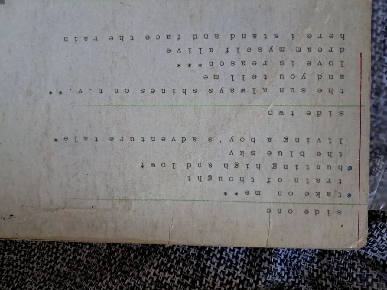 Lp A-HA - Hunting high end low - Foto 3