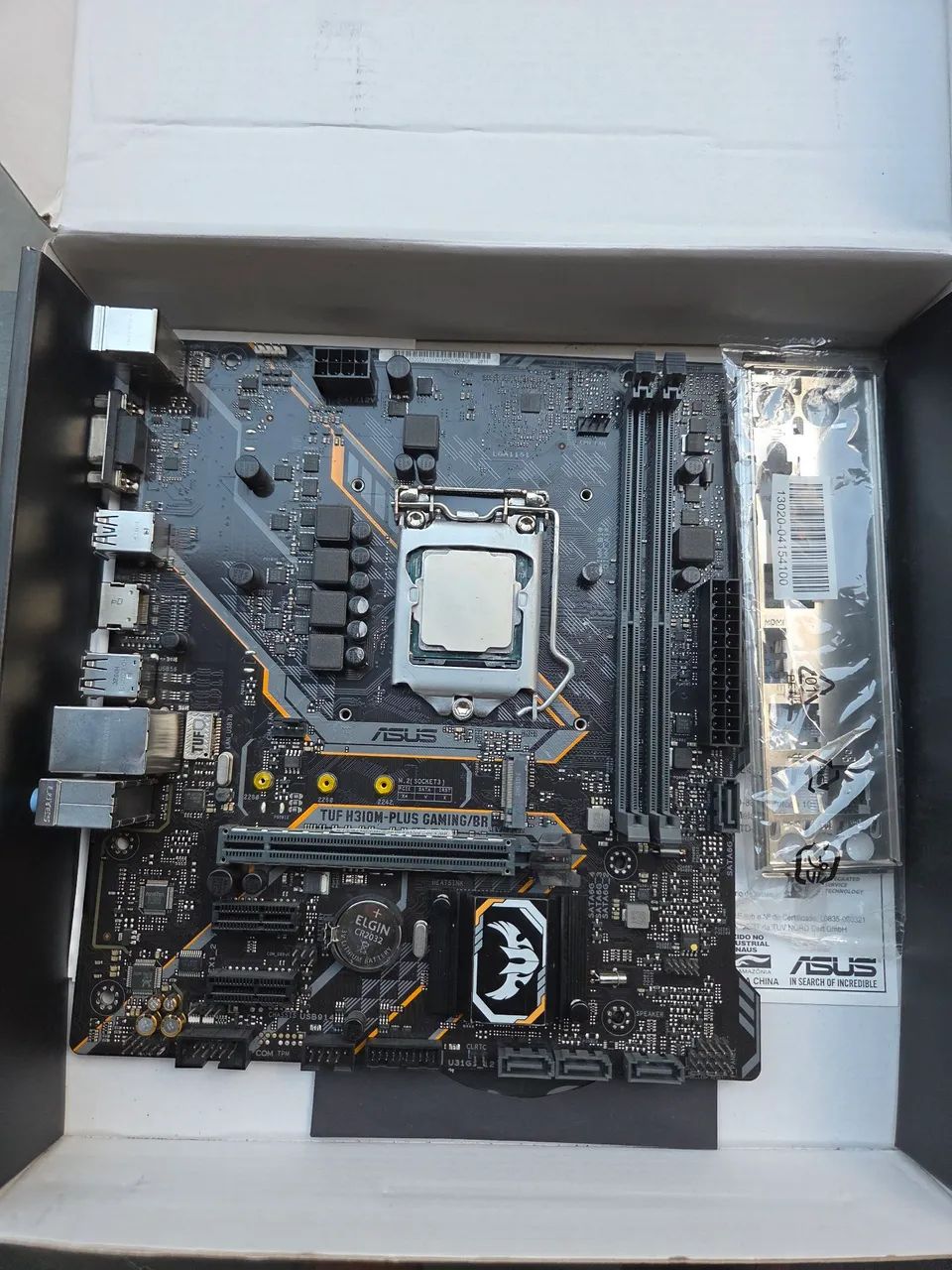 Kit Processador e Placa mãe - TUF H31OM-PLUS GAMING/BR - Foto 4