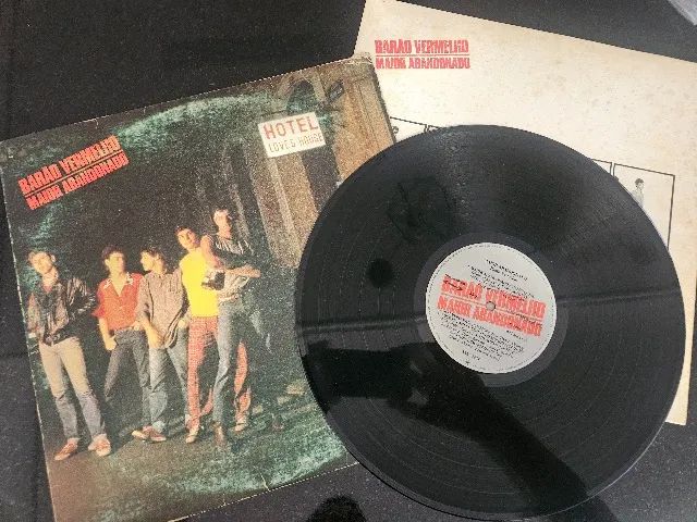 disco de vinil Barão Vermelho - Maior Abandonado (1984)