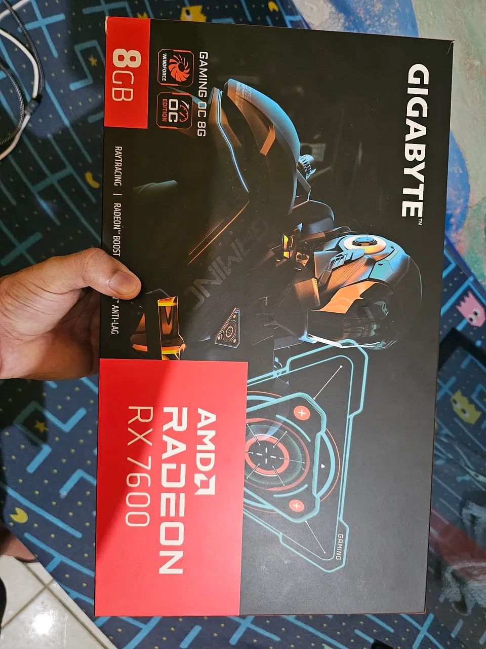 RX 7600 OC (3 FANS) GIGABYTE - Foto 4