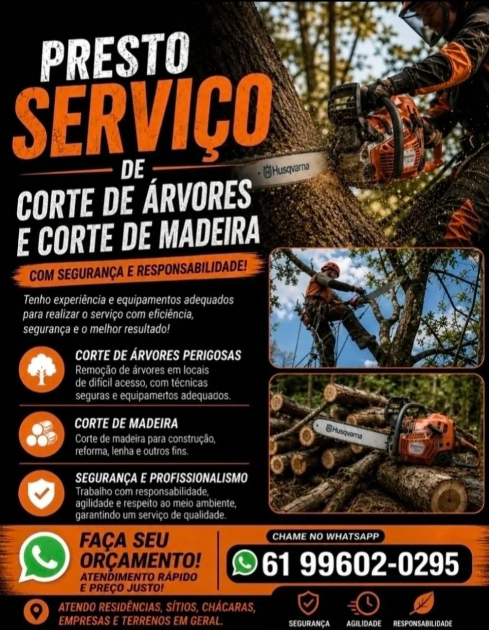 Poda de arvores e corte de eucaliptos etc...