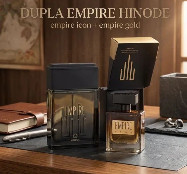 DUPLA EMPIRE HINODE - Empire Gold + Empire Icon | Promoção Exclusiva 
