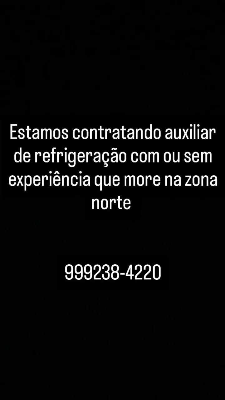 Auxiliar de refrigeração