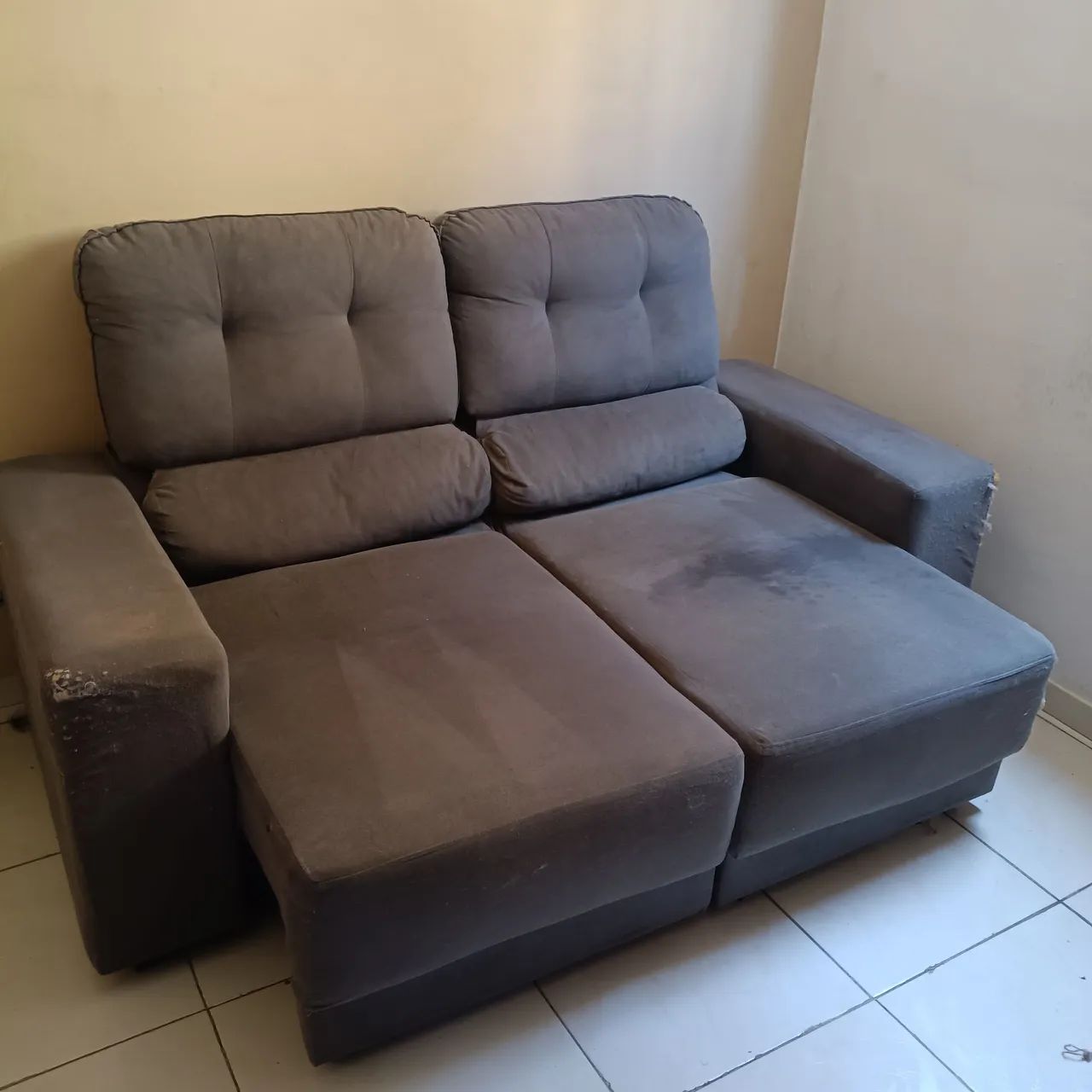 DOAÇÃO - SOFA RETRÁTIL  - Foto 2