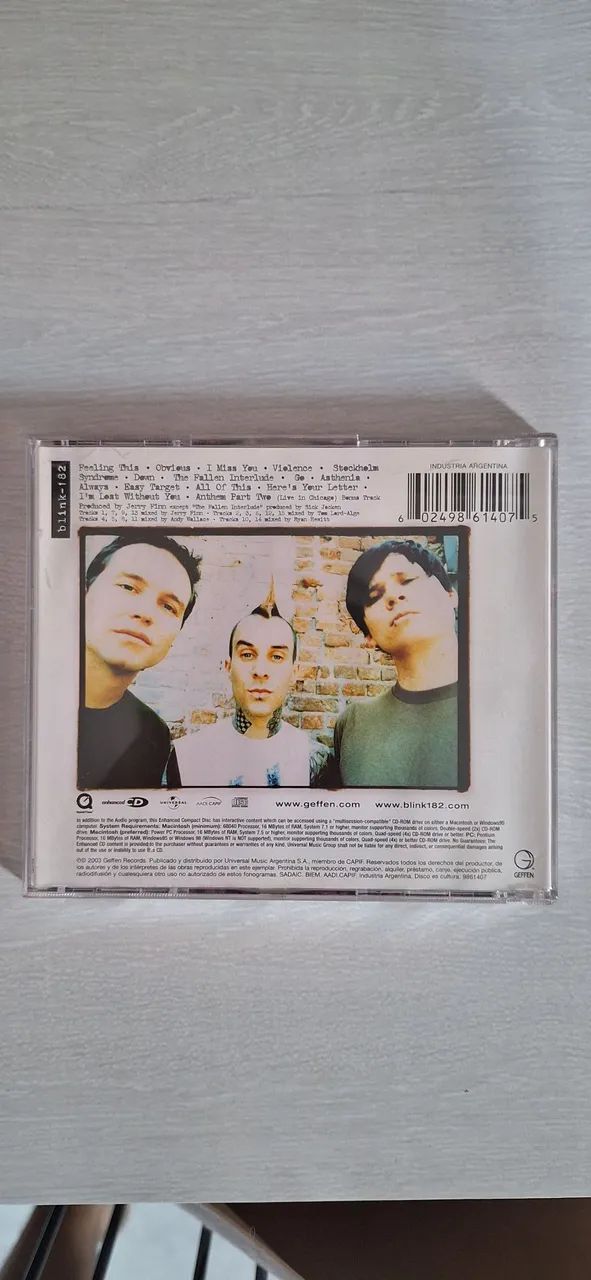 CD Blink 182 - Blink 182 - Foto 2