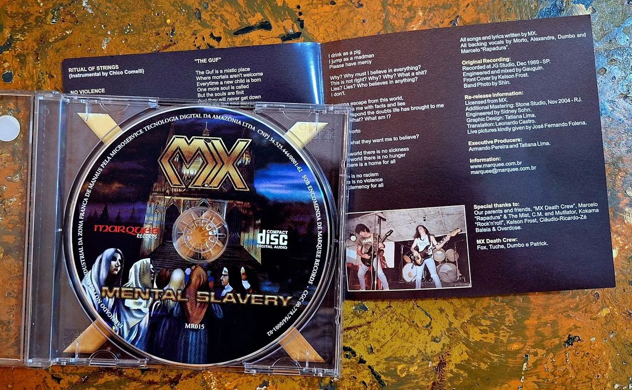 CD MX - Mental Slavery - Ratos de Porão  - Foto 5