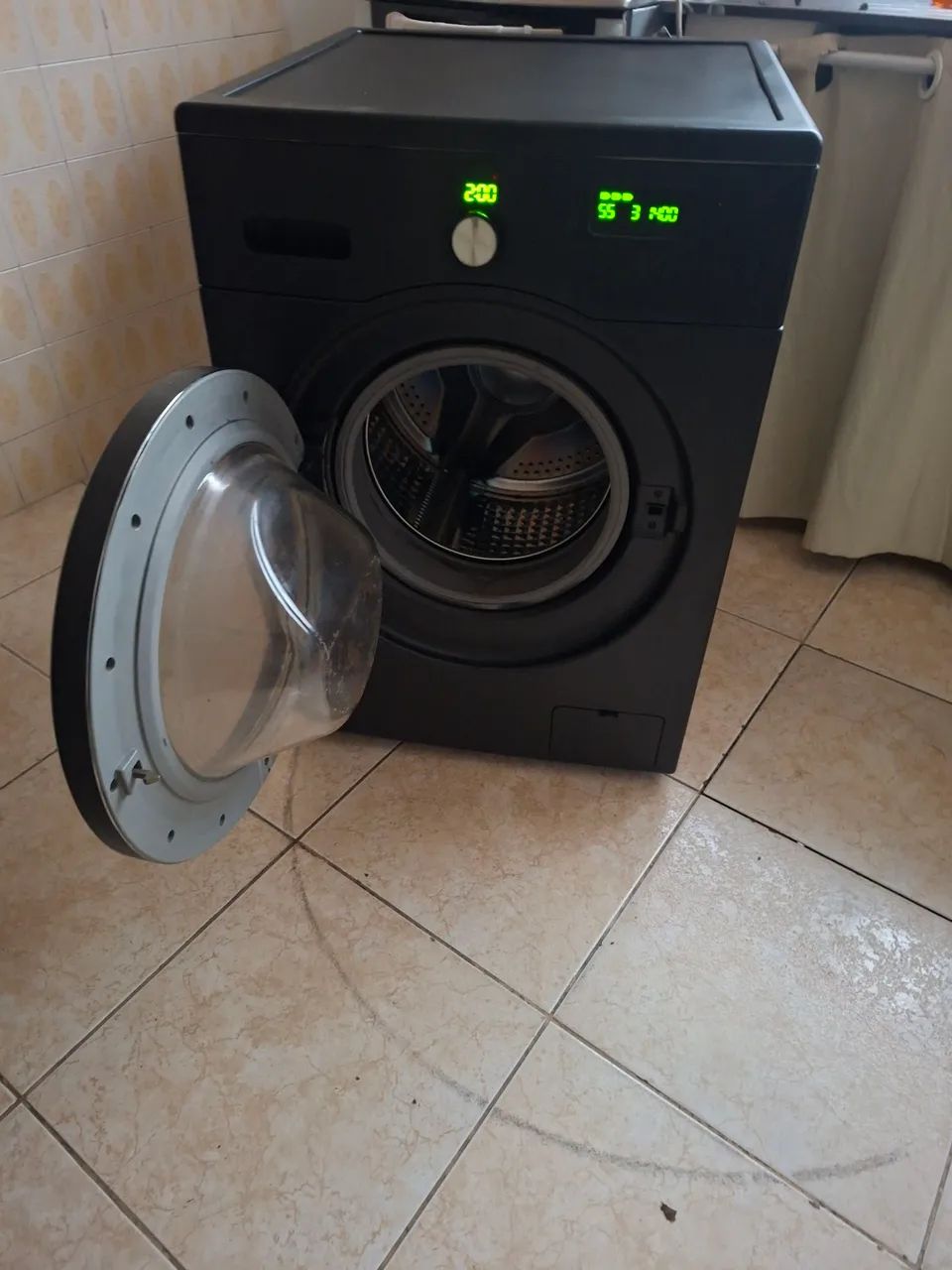 Lava e seca sansung preta - Foto 2