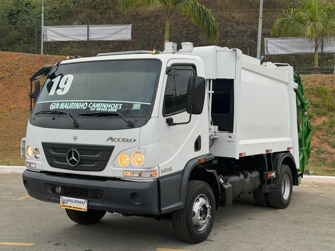 MB 1016 ANO 2019 CAMINHÃO COMPACTADOR 3/4  - Foto 4