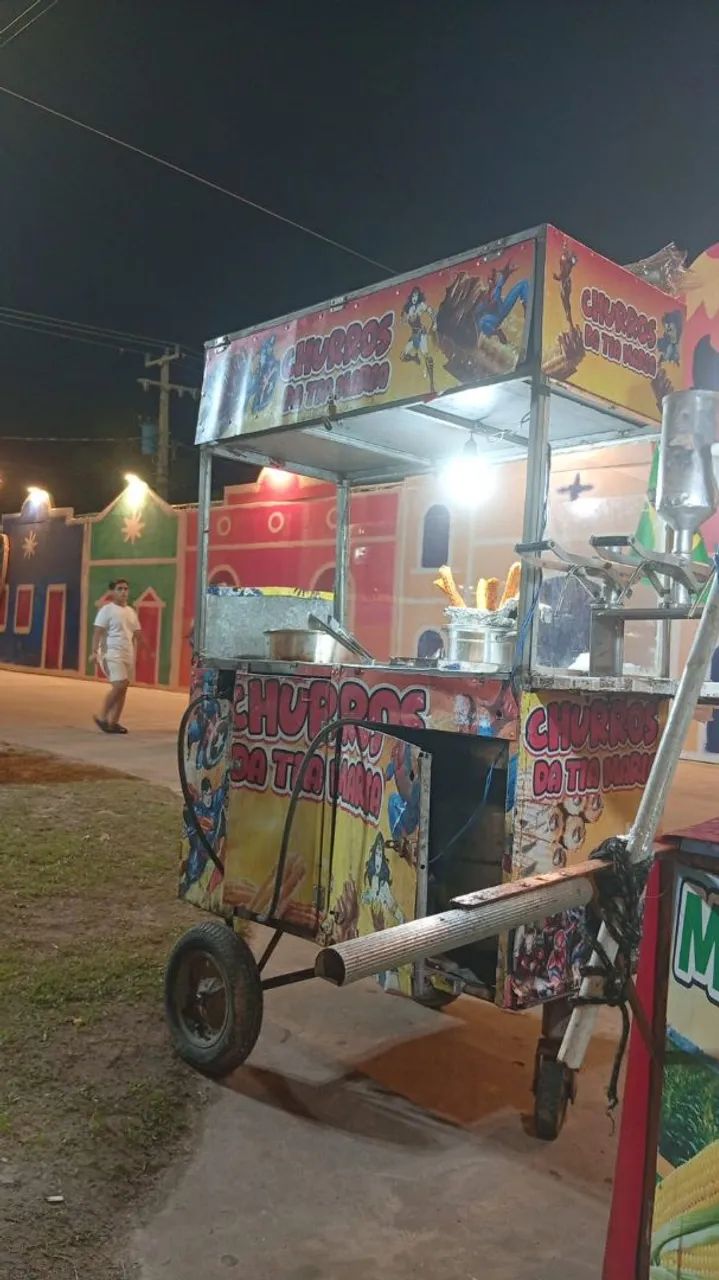 Vendo carrinho de churros usado