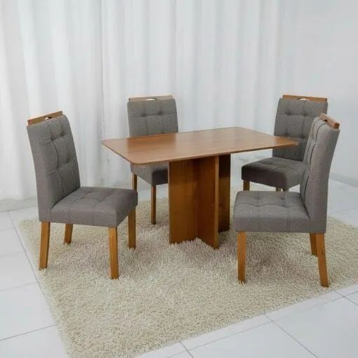 Mesa de Jantar C/ 4 Cadeiras Salinas  - Foto 5