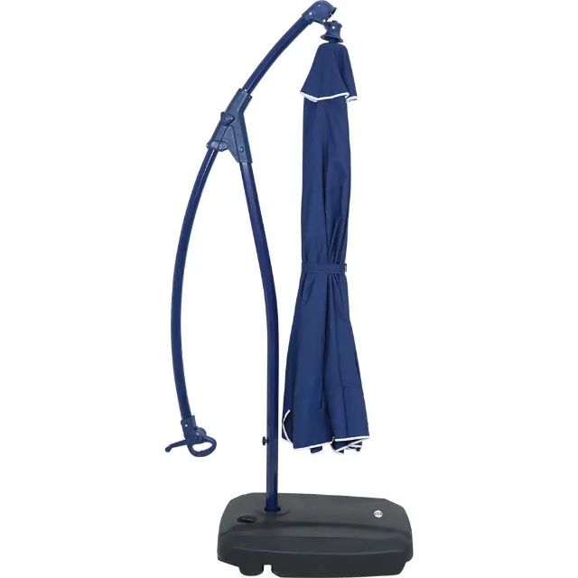 Ombrellone Susp. Búzios 3m Azul + Base 50L - Bel - Foto 2