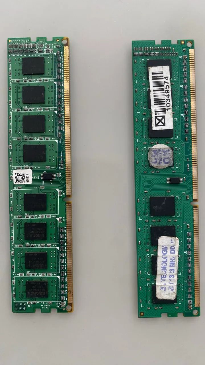 4 pentes de memoria ram 3 ddr3 e um ddr4 - Foto 4