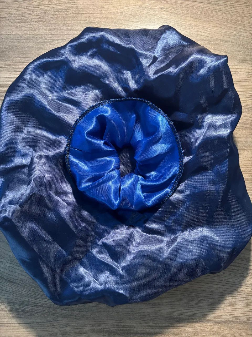Touca de Cetim + Scrunchie | Kit para Cuidar dos Cabelos ? - Foto 2